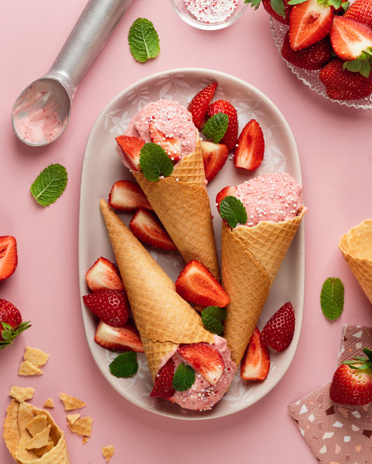 It's National Strawberry Ice Cream Day!