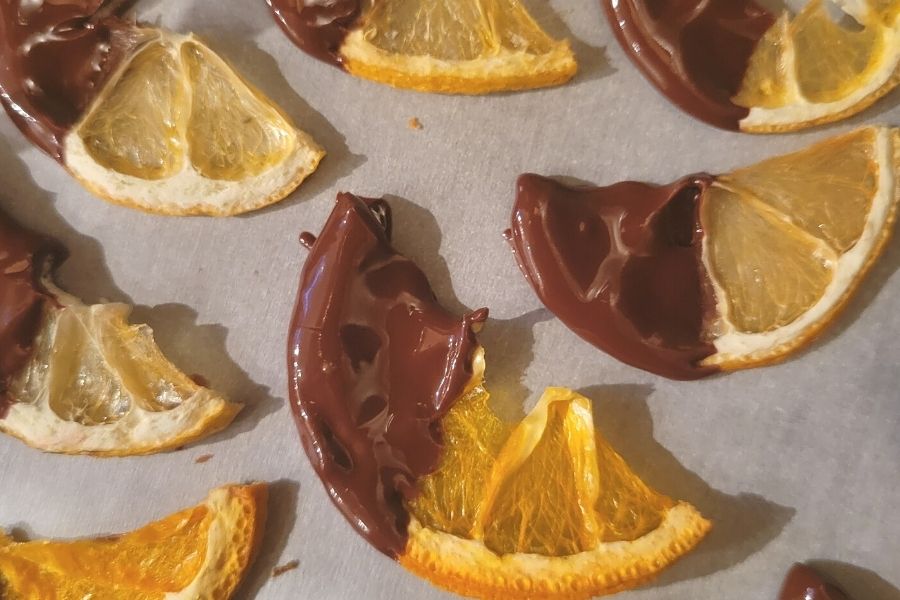 Chocolate Dipped Citrus